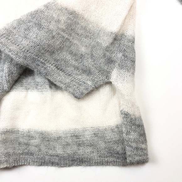 Free People Lulu Rugby-Stripe Cowl-Neck Sweater XS - Picture 6 of 8